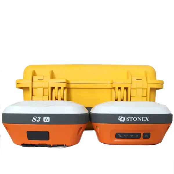 800 channels IMU tilt IP68 Atlas gnss rtk gps stonex s3a receptor base and rover - Image 9