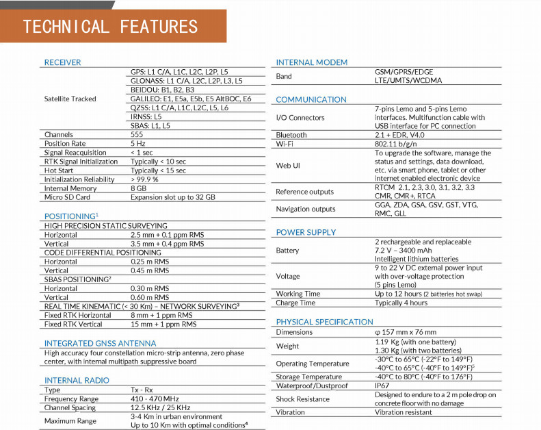 Cheap Price Chinese Brand Geomato S900A GPS Gnss Rtk With Imu Receiver Price - Image 2