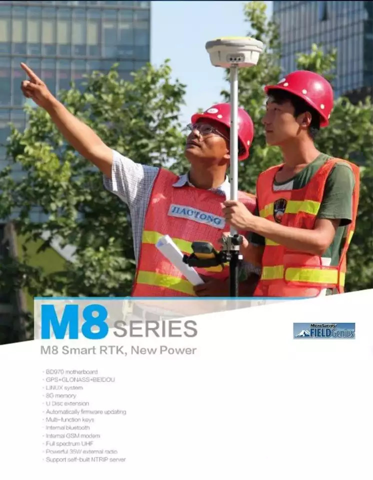 Dual Frequency GNSS RTK Receiver Base And Rover Station KQ-GEO M8 In Stock For Sale - Image 5