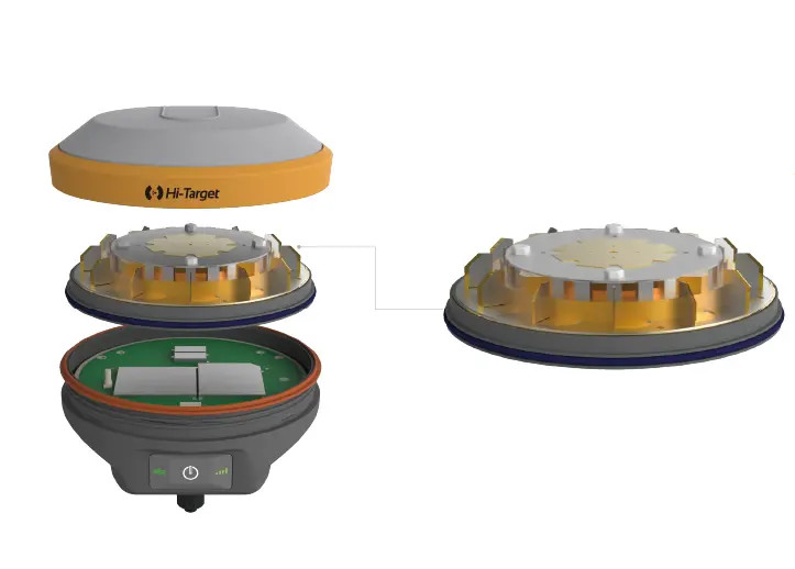 Classic Bluetooth Rtk Gps Receiver Hi Target V90 Plus - Image 3