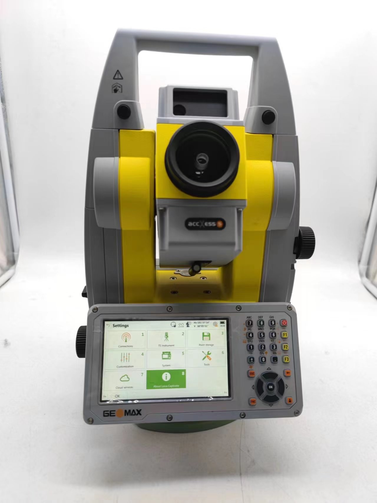Automatic Data Backup Leica Captivate Software System GeoMax Zoom75 Motor Total Station GeoMax Zoom95 Total Station - Image 5