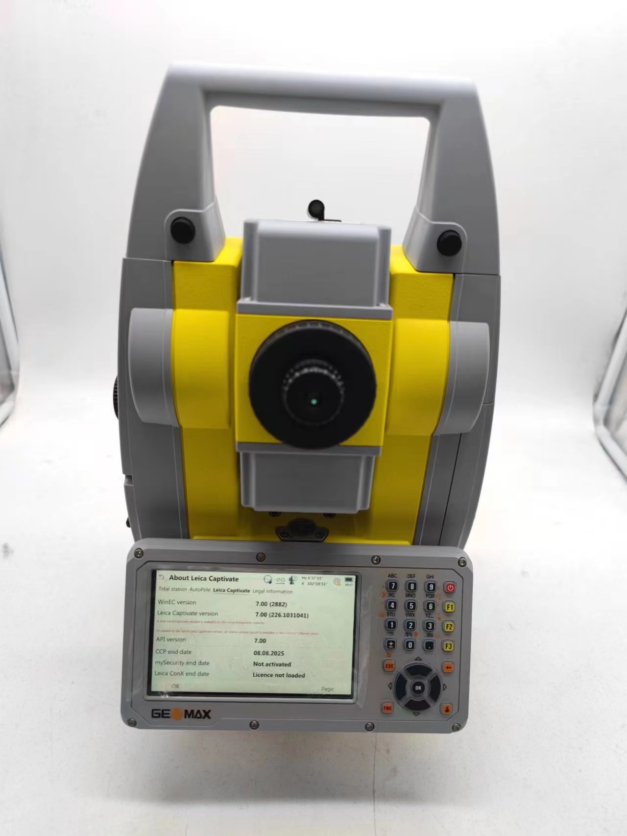 Automatic Data Backup Leica Captivate Software System GeoMax Zoom75 Motor Total Station GeoMax Zoom95 Total Station - Image 4