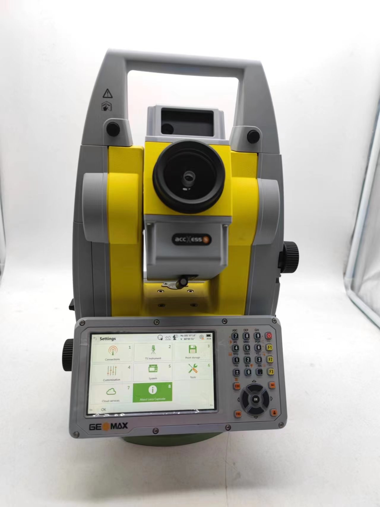 Russian Language Leica Captivate Software System GeoMax Zoom75 Motor Total Station Price - Image 3