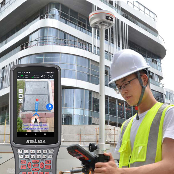 Kolida Stakeout More Intuitively K6 GPS Receiver with Imu Gnss Receiver Ggps