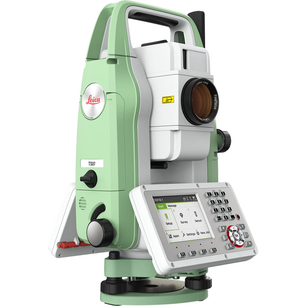 Leica FlexLine TS07 Manual Total Station Accurate 0.5m Minimum Focus Total Station With 45mm Aperture EDM 48mm And 1'' Minimum Display - Image 2