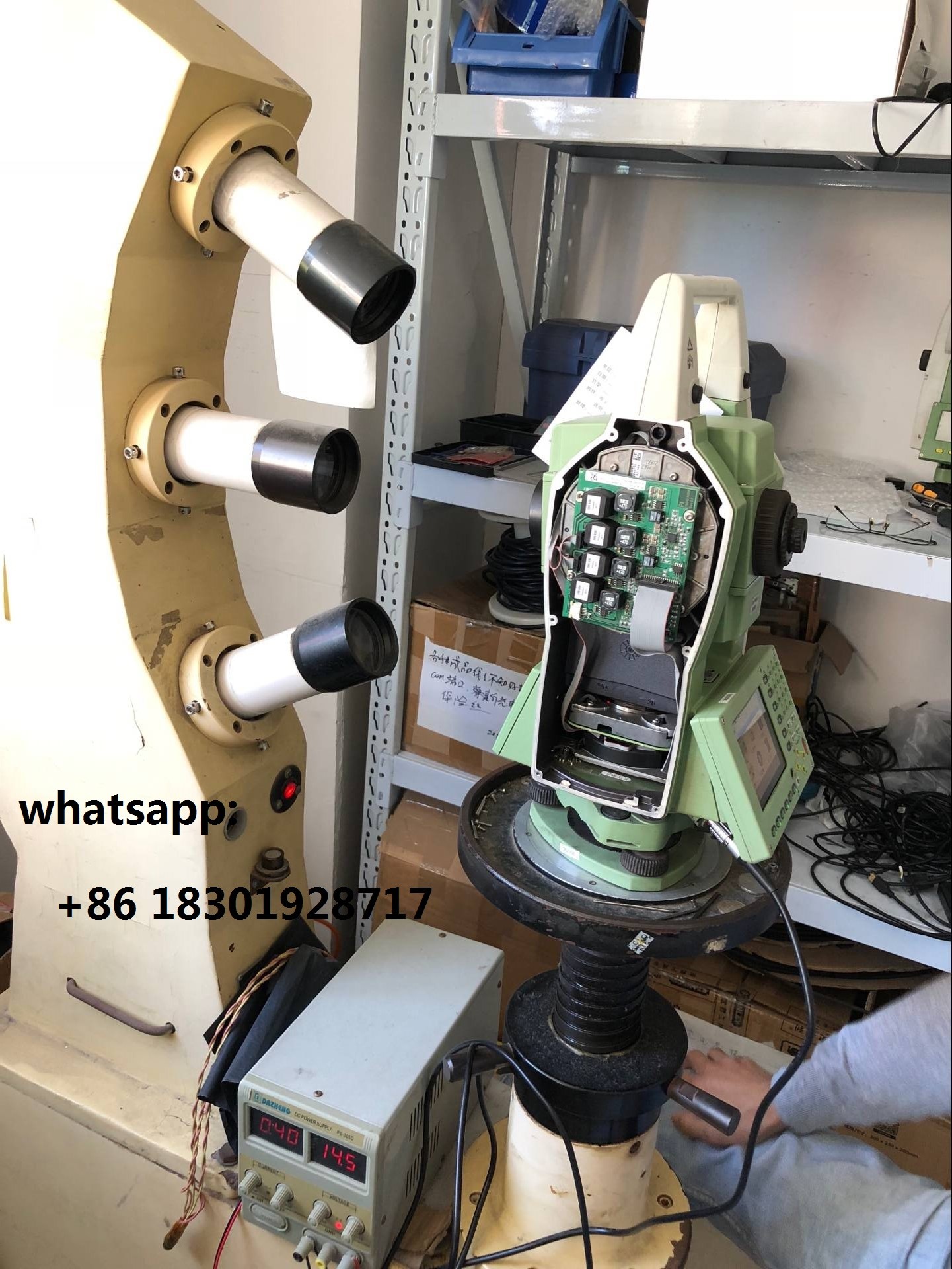 otal Station Repair service Leica total station TCRP1202+ mainboard repair supply PUK code