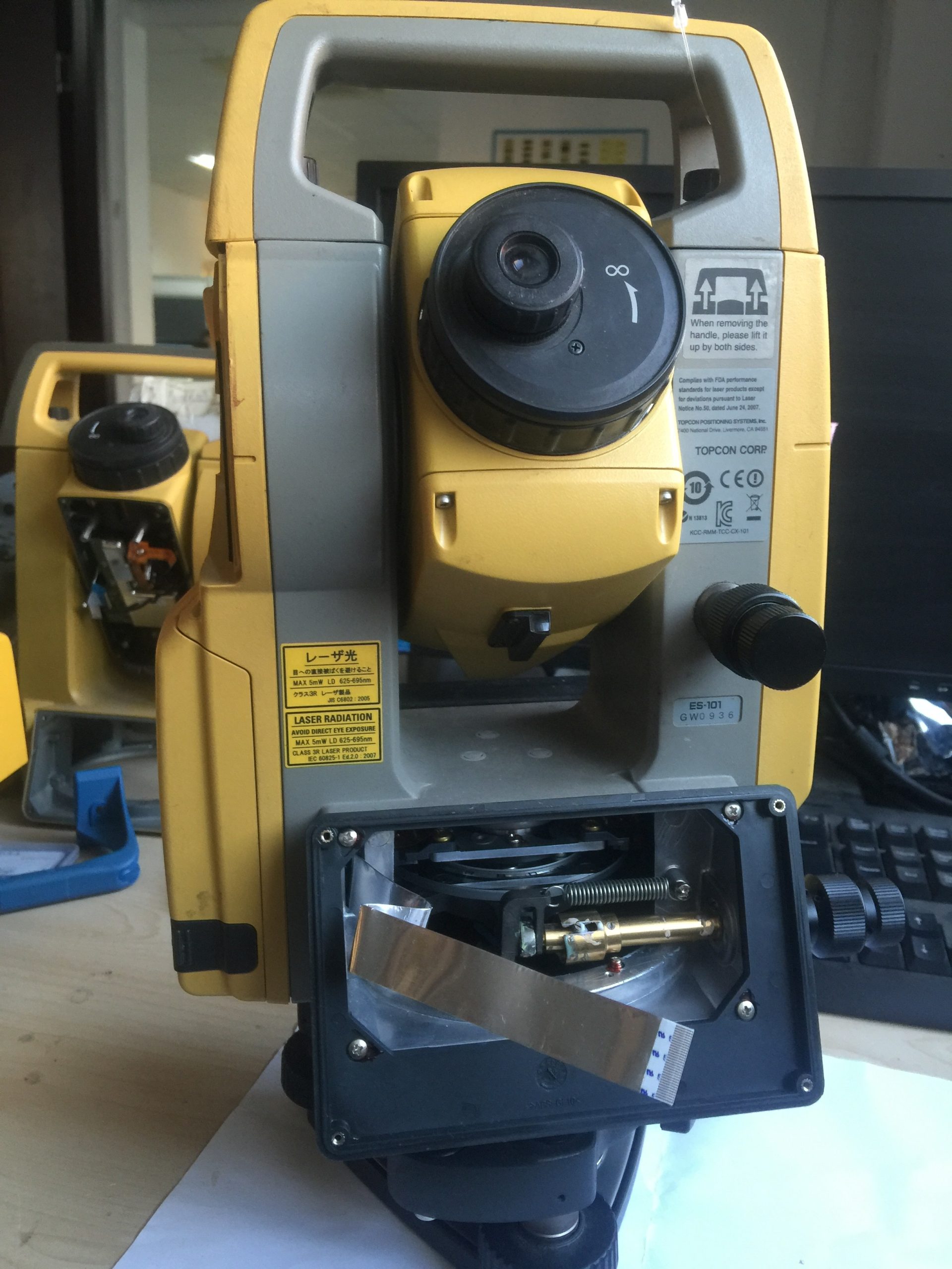 Total Station Repair service Topcon ES101 ES series mainboard repair