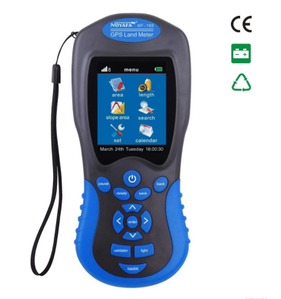 Handheld GPS area measure land measurement NF188 device surveying