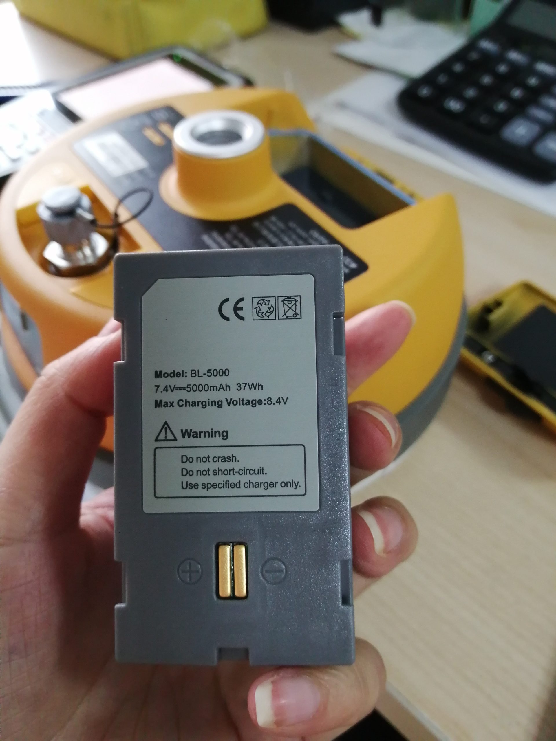 Lithiumion BL5000 Battery For Hi-Target H32 V30 V50 F61 F66 IRTK GNSS RTK GPS - Image 2