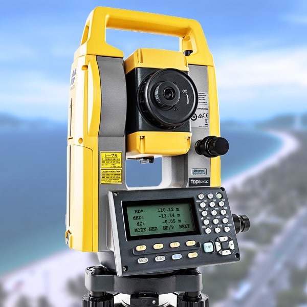 Topcon GM100 Powerful Total Station Dual Axis Tilt Sensor - Image 3