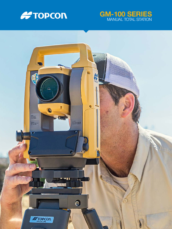 Topcon GM100 Powerful Total Station Dual Axis Tilt Sensor - Image 4