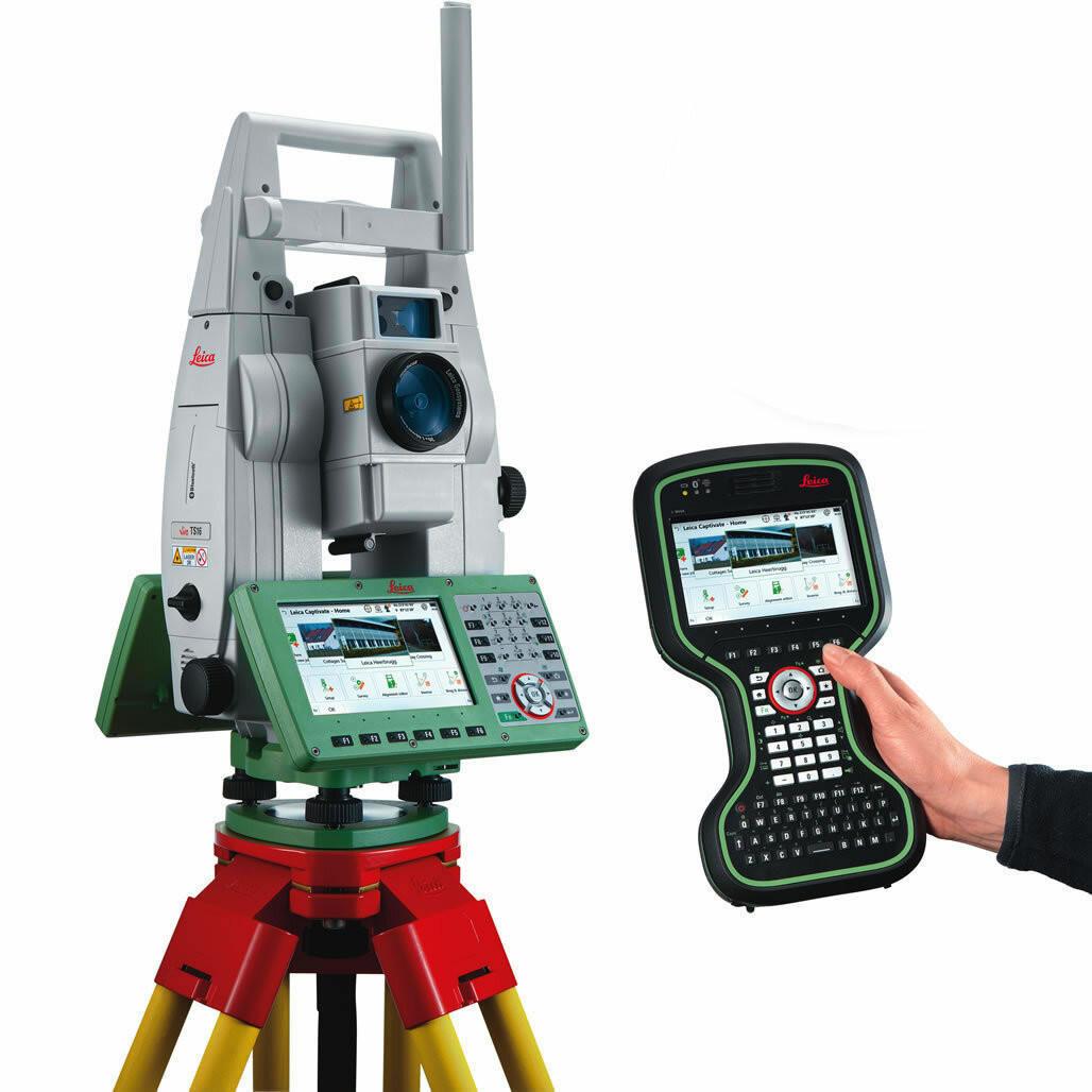 Leica TS16 1" R500 Robotic TotalStation + CS20 LTE Controller - Image 4